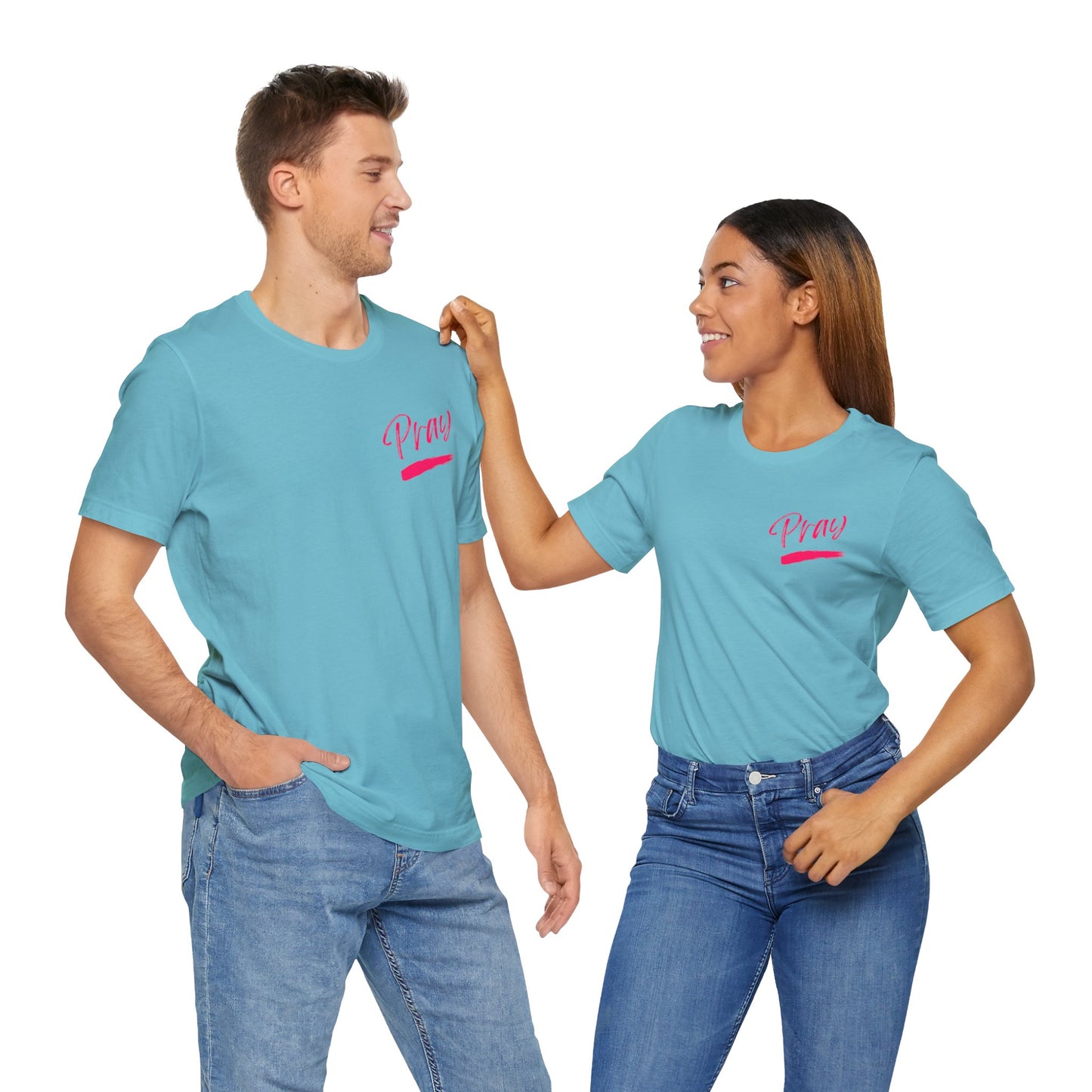 Pray Hard Stay Humble - Unisex Jersey Short Sleeve Tee