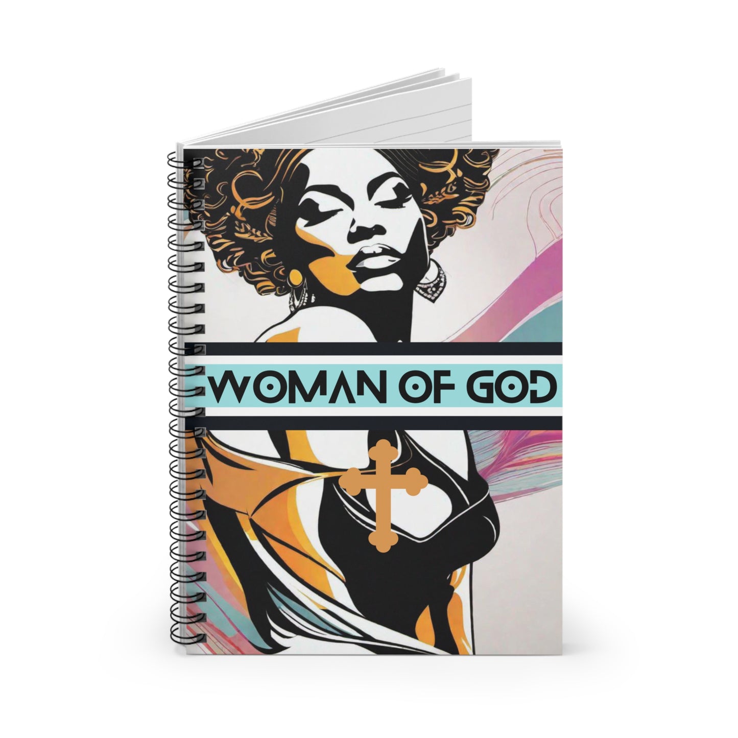 Woman of God Spiral Notebook - Ruled Line