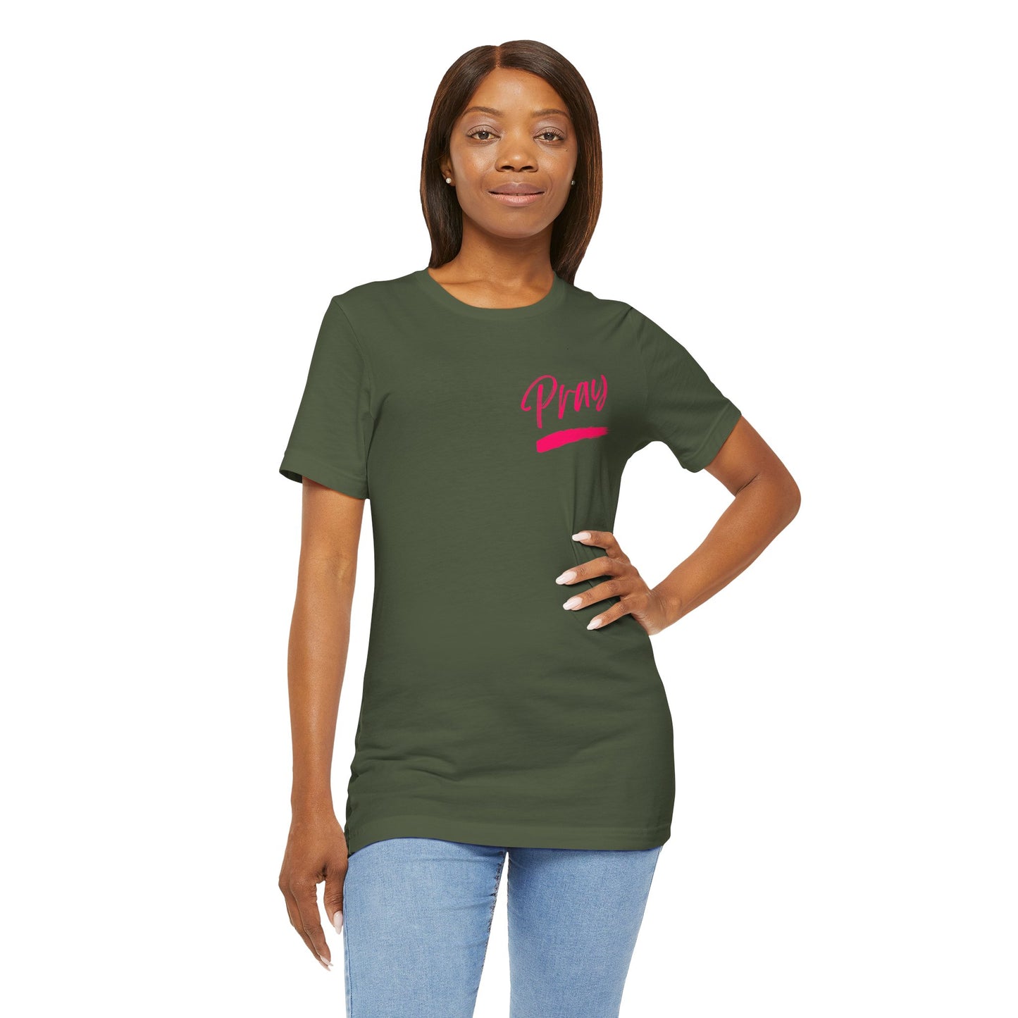 Pray Hard Stay Humble - Unisex Jersey Short Sleeve Tee