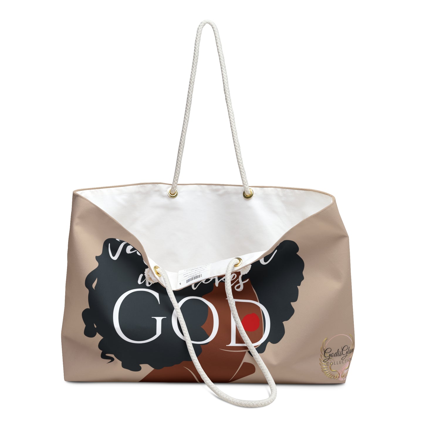 Just a girl who loves GOD - Weekender Bag