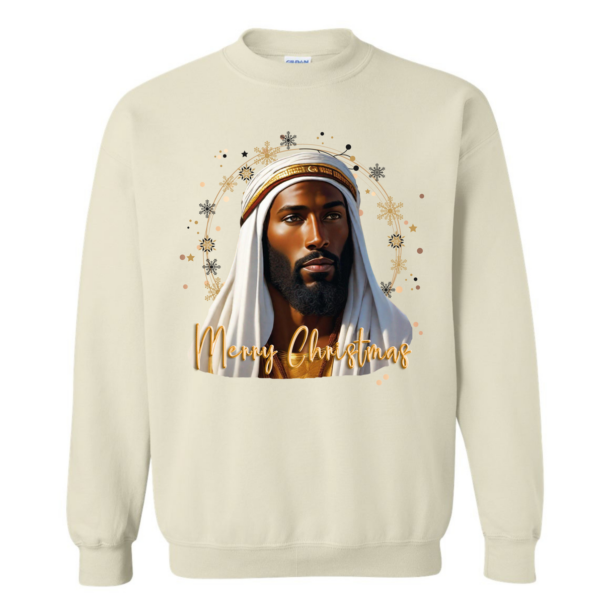 Black Jesus - Merry Christmas Sweatshirt - New Godis Hair