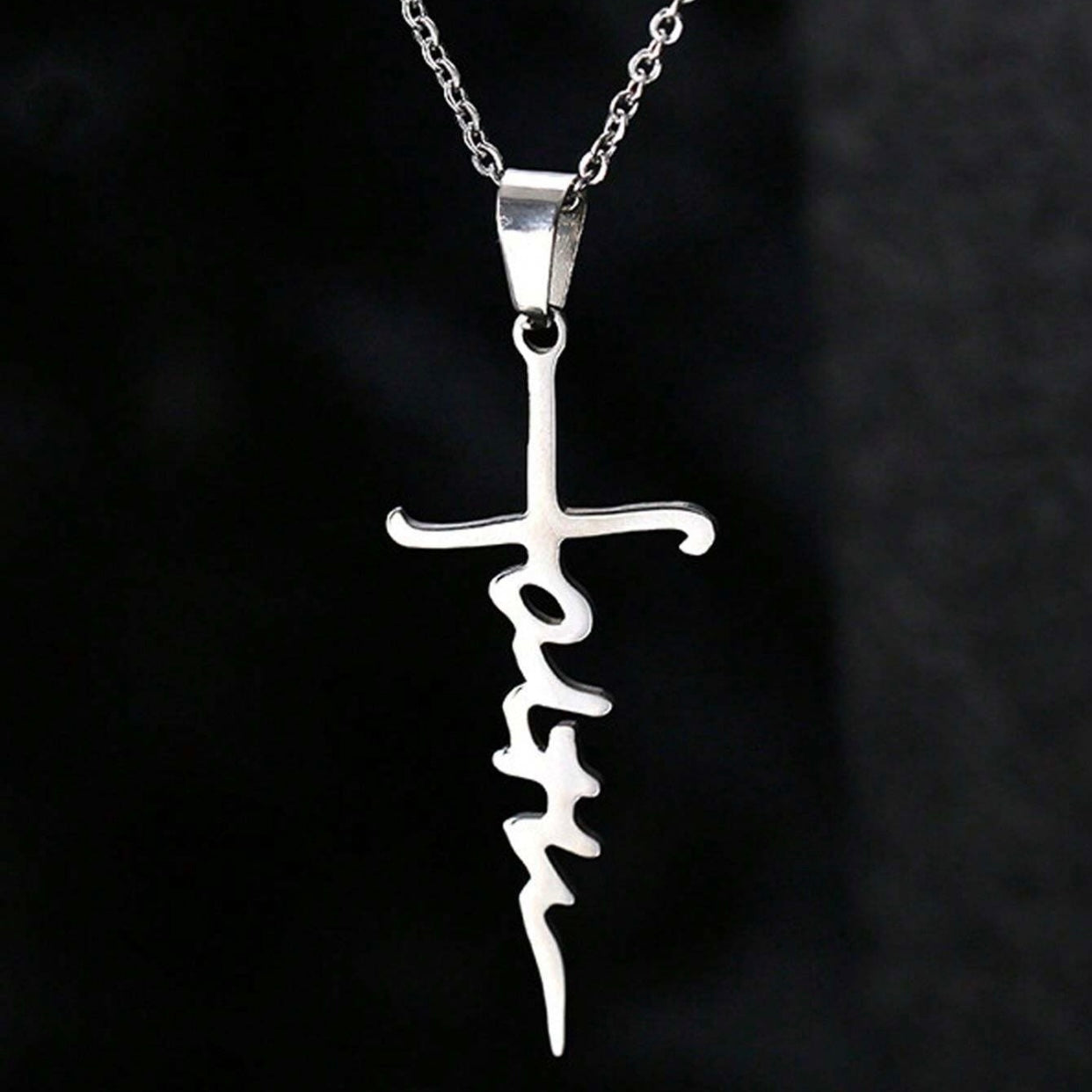 Silvertone 4pc Necklace Set