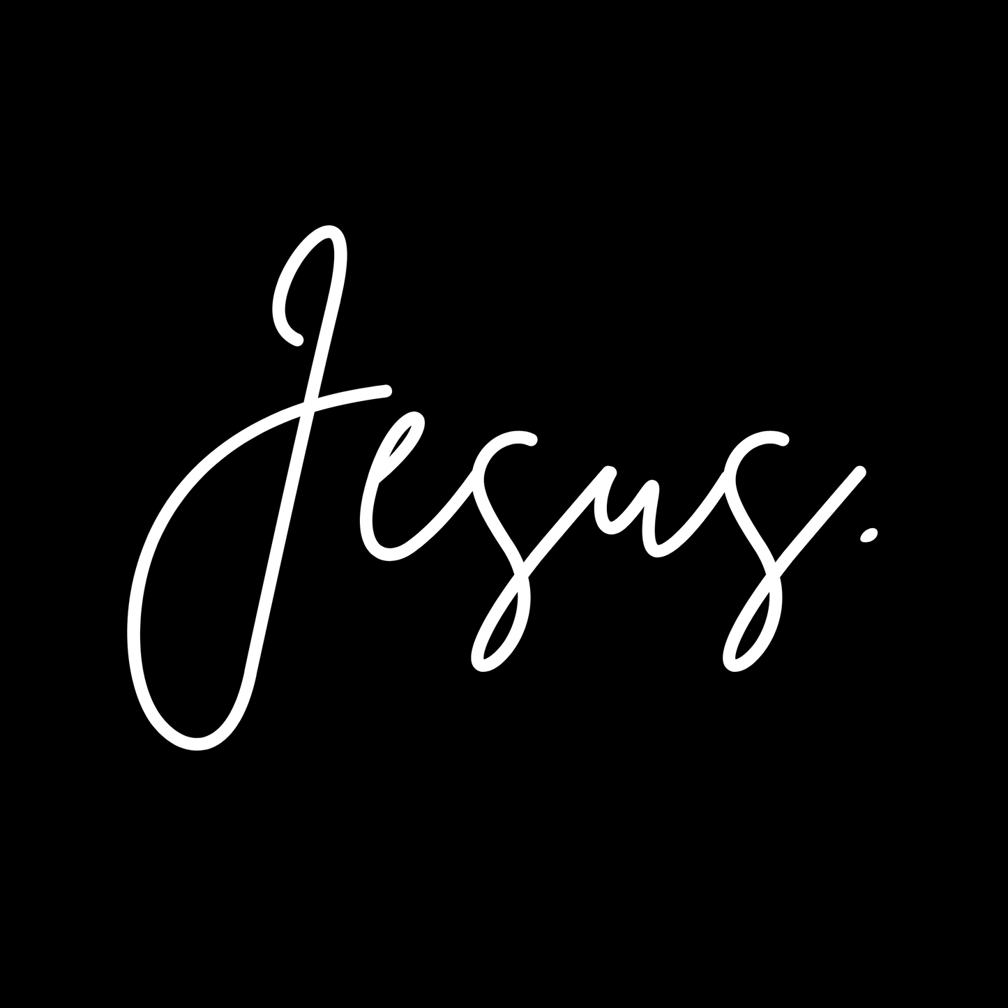 Jesus. T-shirt - New Godis Hair