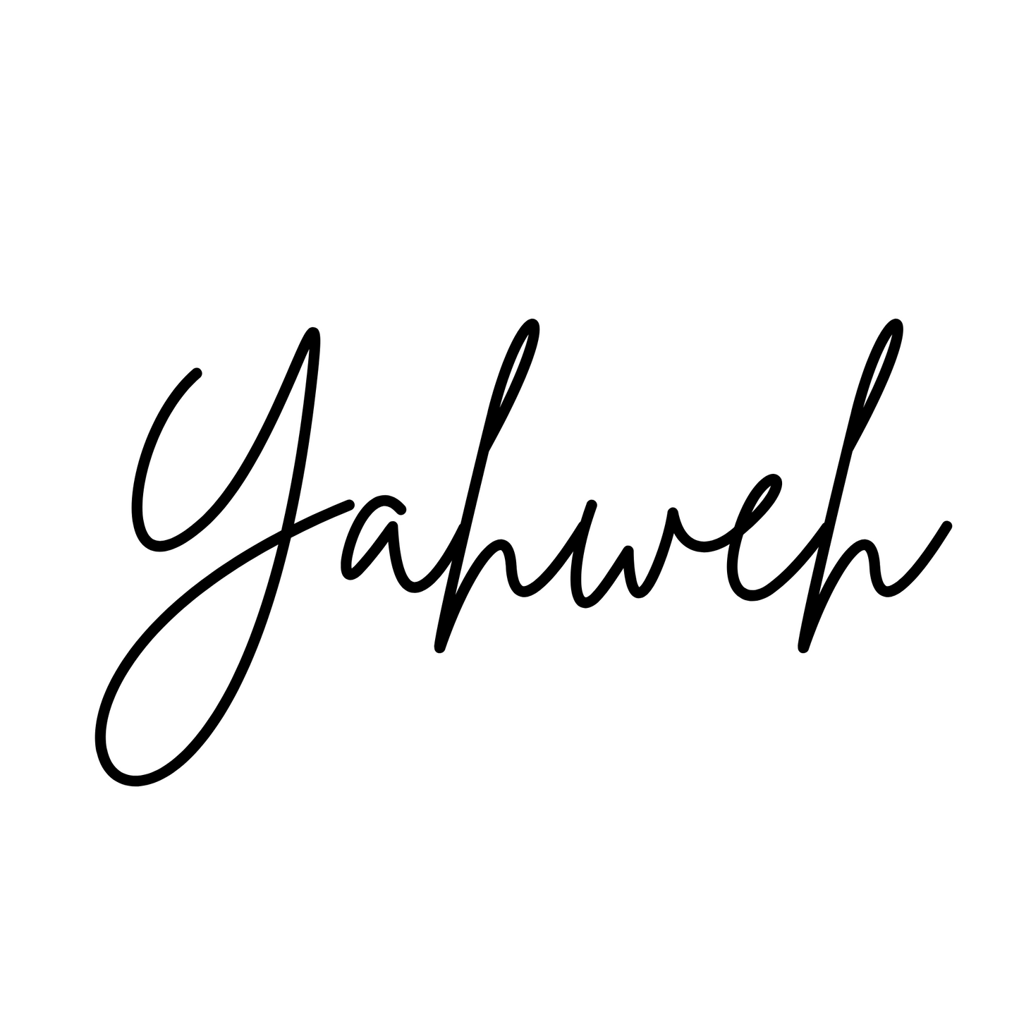 Yahweh T-Shirt - New Godis Hair