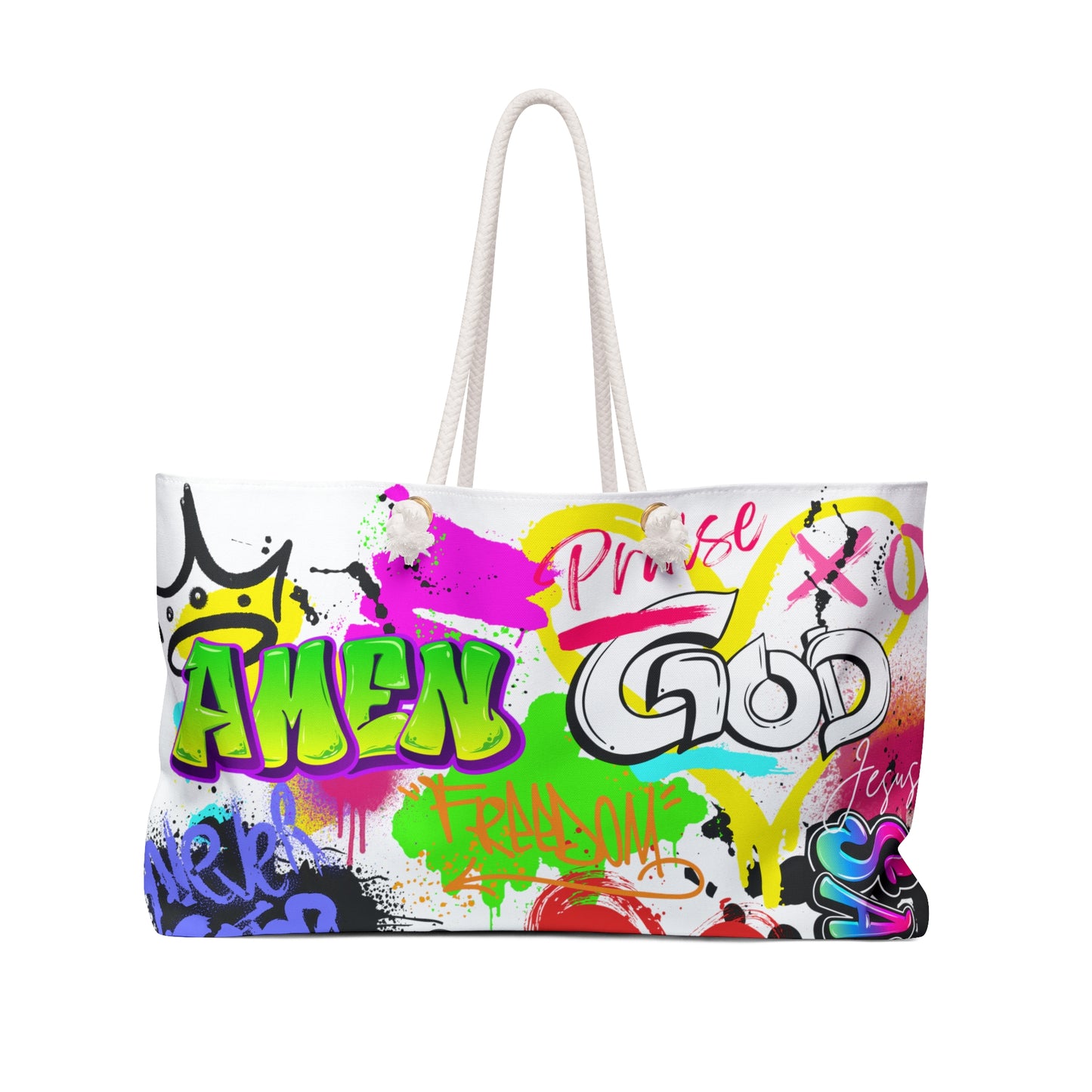 Graffiti Weekender Bag