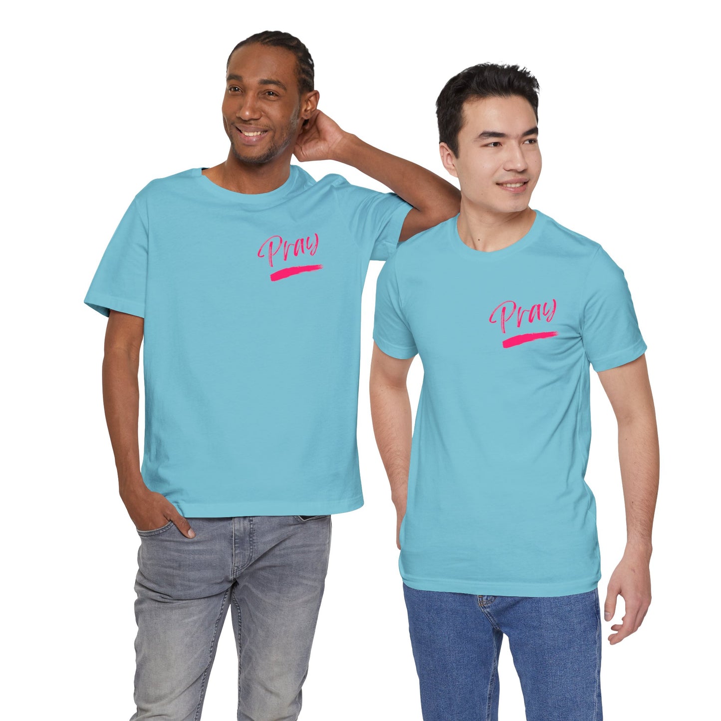 Pray Hard Stay Humble - Unisex Jersey Short Sleeve Tee
