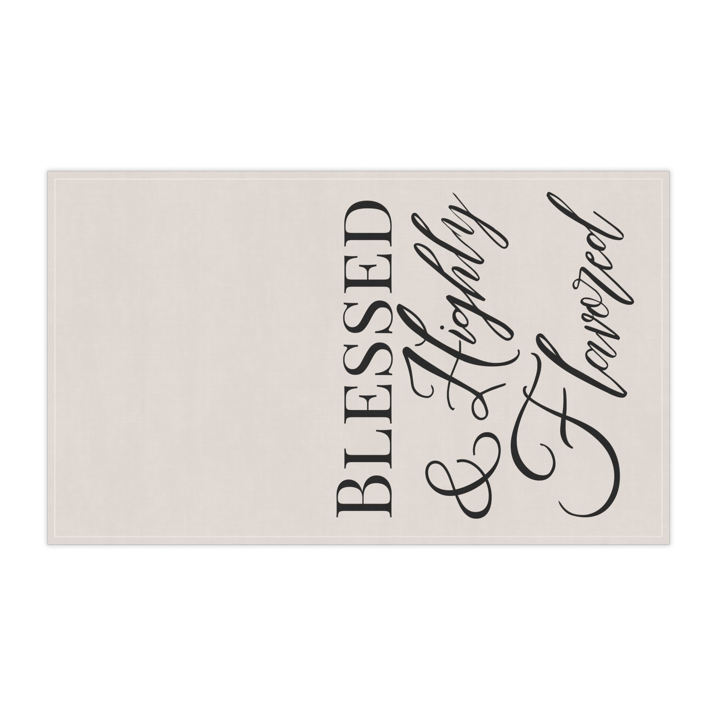 BLESSED & Highly Flavored Kitchen Towel